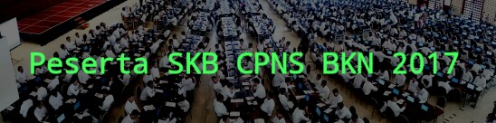 Pengumuman Peserta Skb Cpns Bkn Tahun 2017 Badan Kepegawaian Negara