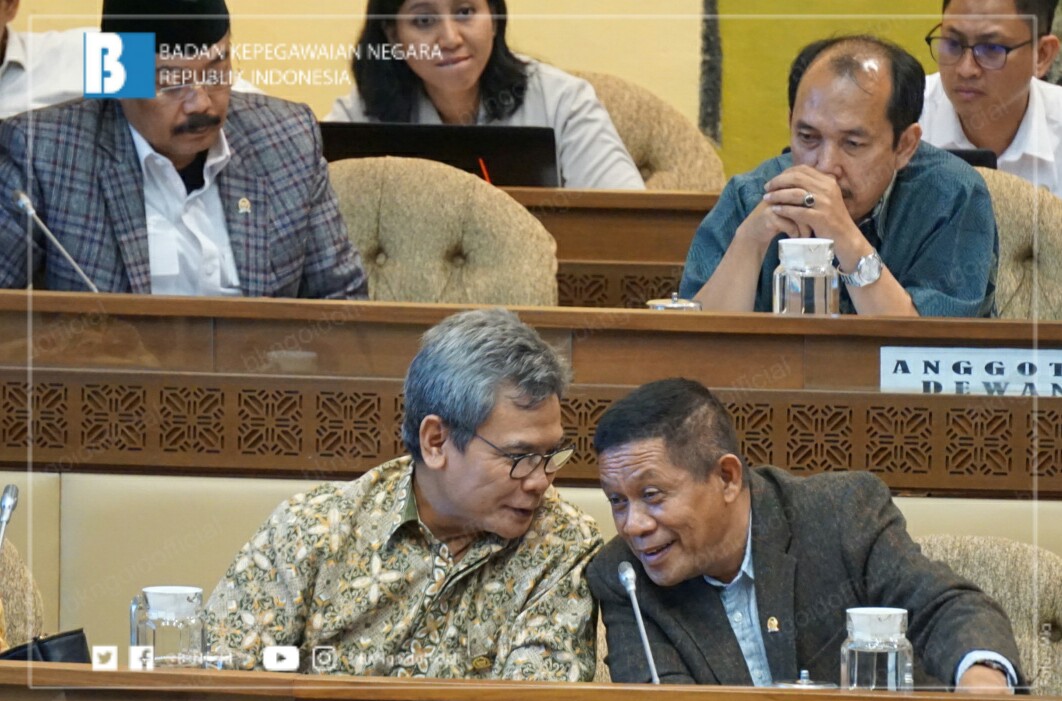 RDP dengan Komisi II DPR RI, BKN Sampaikan Prediksi Pelamar CPNS 