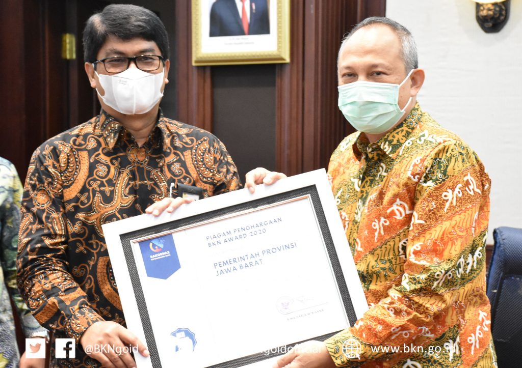 Pemprov Jawa Barat Sebut Penghargaan BKN Award Jadi Pe