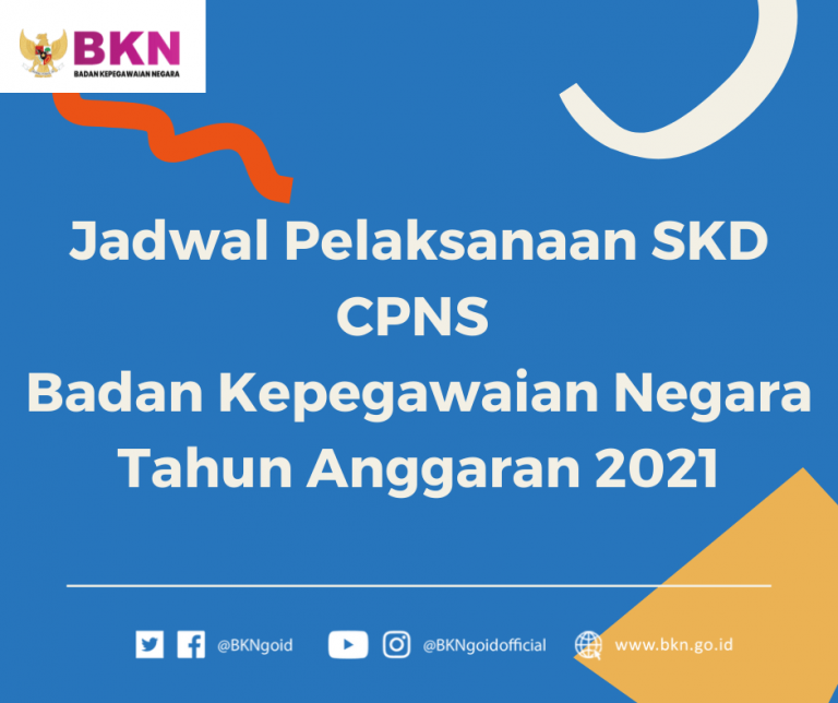 Jadwal Pelaksanaan SKD CPNS BKN Tahun 2021 ~ SELEKSI CASN CPNS PPPK ...